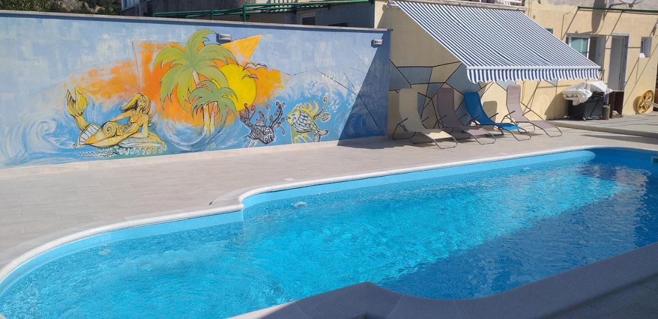 Studio Apartmani Sehic Krvavica Dış mekan fotoğraf